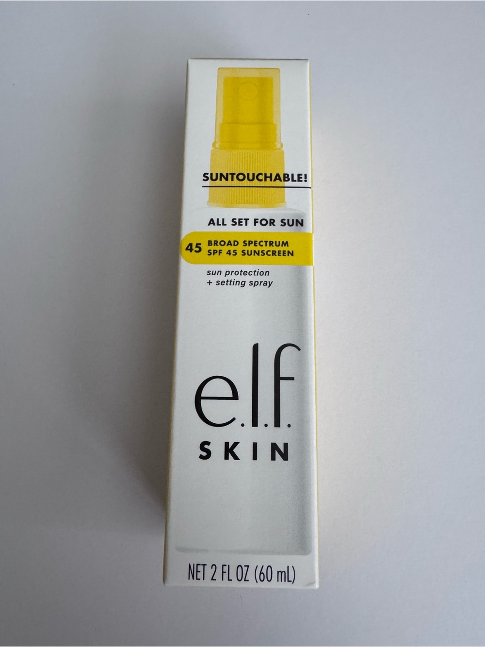 Skin SUNT0UCHABLE! SPF 45 Sun Protection & Setting Spray -